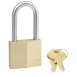 Master Lock Solid Body Brass Lock