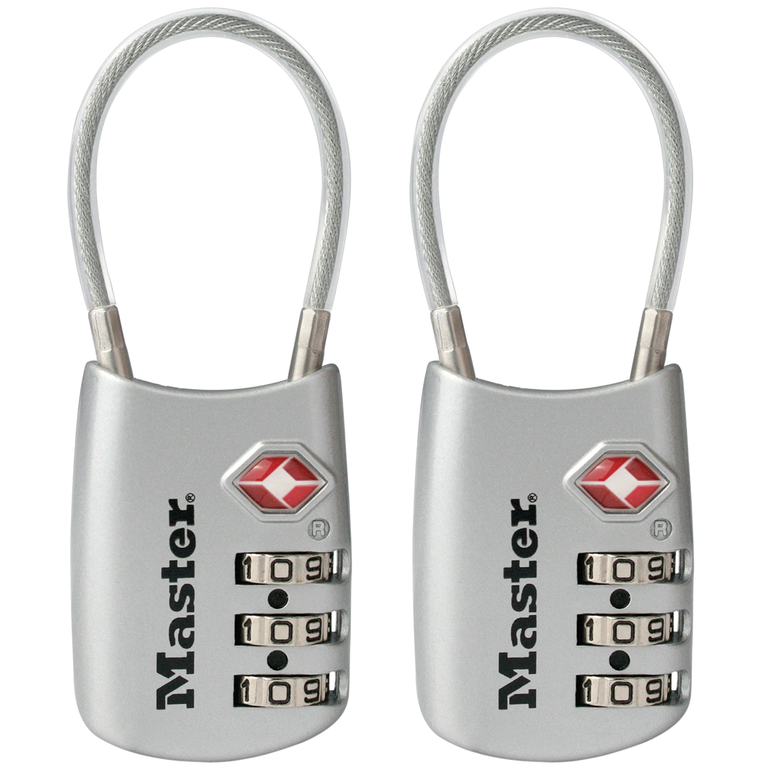slide 3 of 3, Master Lock Syo Comb Tsa Luggage Lock, 1 ct