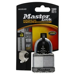 Master Lock Magnum Laminated Steel Padlock M5XKAD, 2 inch wide