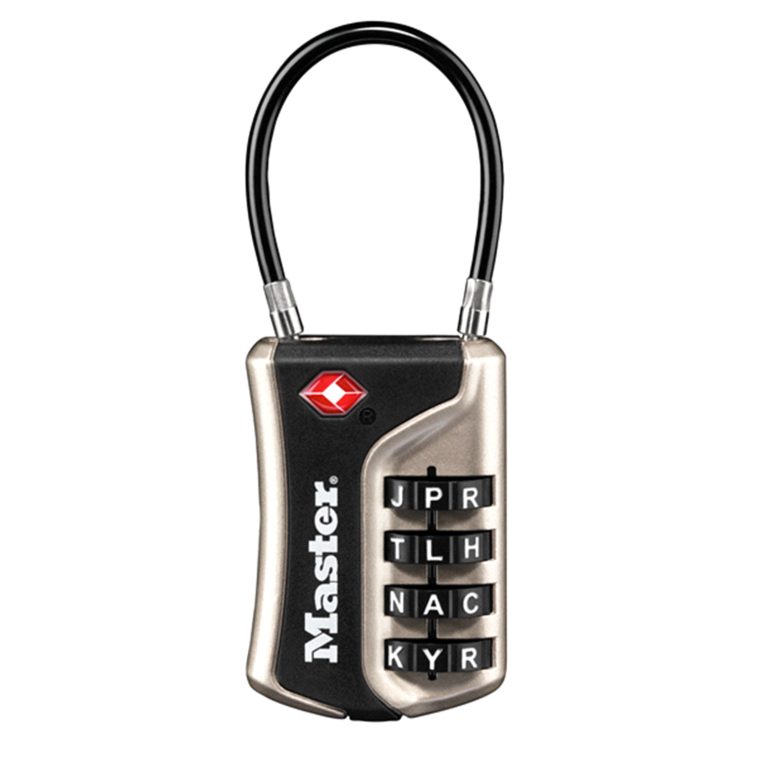 slide 1 of 3, Master Lock 1.375 In Tsa-Luggage Lock With Flex Shackle Numeric Comb, 1 ct