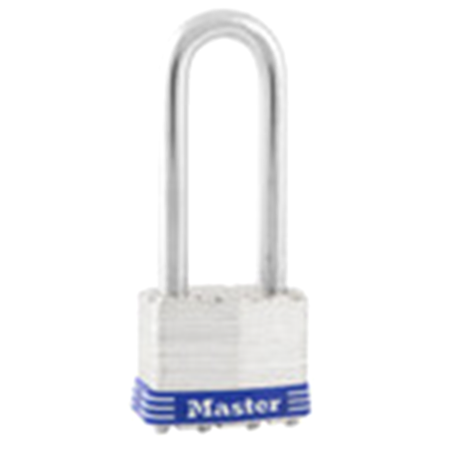 slide 1 of 1, Master Lock Shackle 2" Key Padlock, 2 in