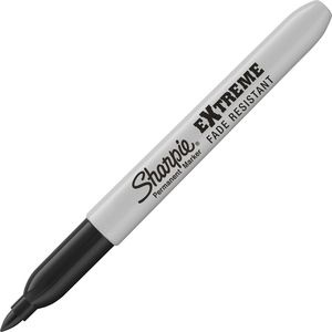 slide 6 of 8, Sharpie Extreme Permanent Markers, Fine Point, Black, Pack Of 12, 12 ct