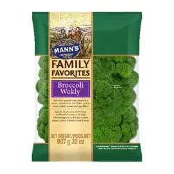 Mann's Broccoli Wokly