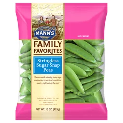 Mann's Family Favorites Stringless Sugar Snap Peas, 15 oz