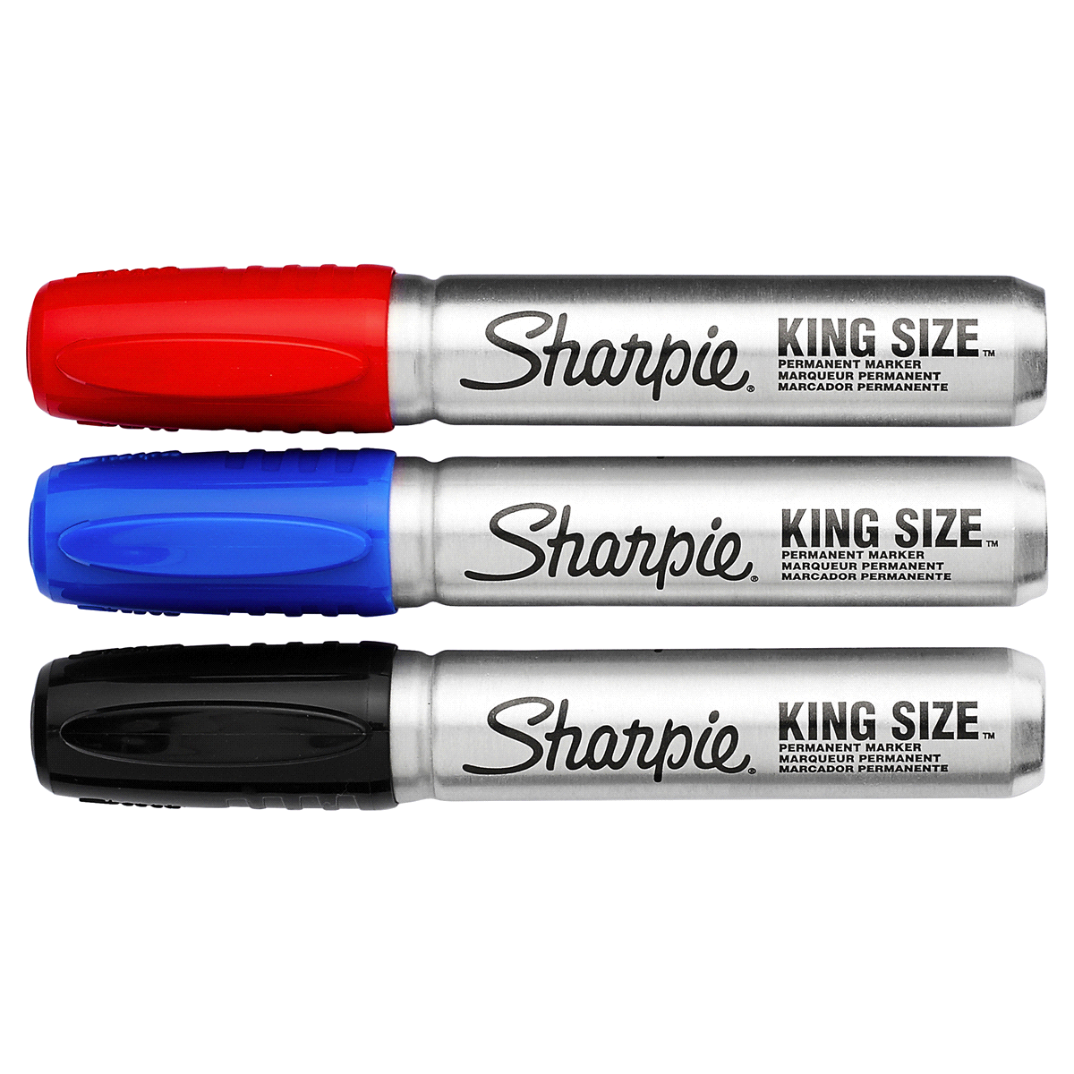 slide 5 of 7, Sharpie Pro King Size Permanent Markers Assorted, 4 ct