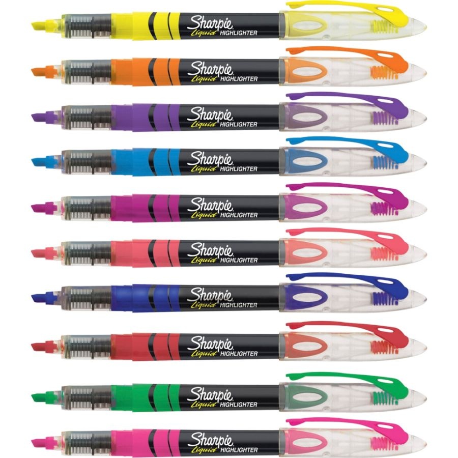 slide 4 of 4, Sharpie Accent Highlighters, 10 ct