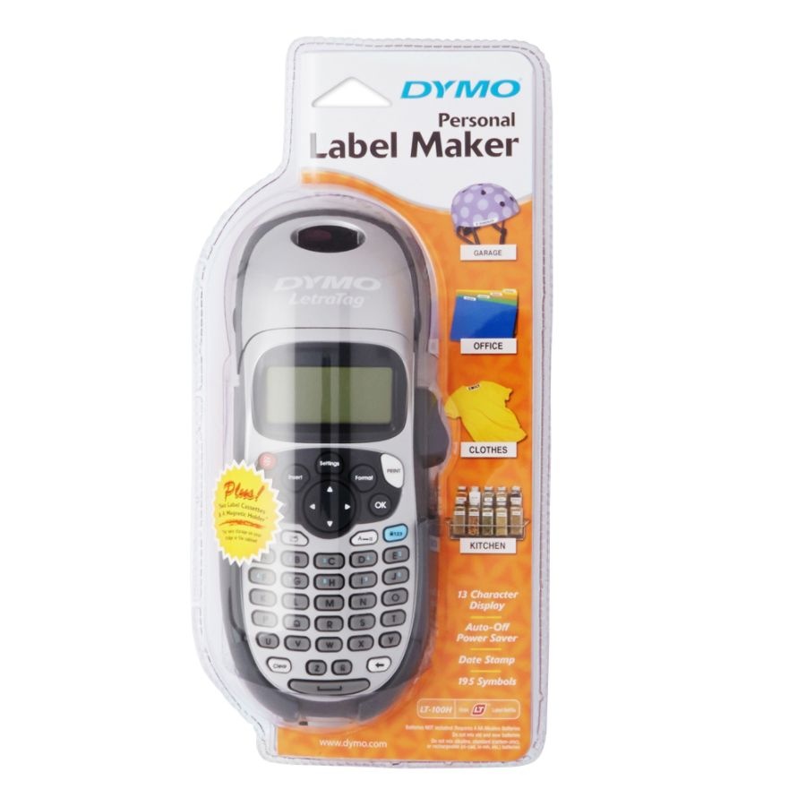 slide 3 of 5, DYMO Letratag Lt-100H Plus Handheld Label Maker, 1 ct