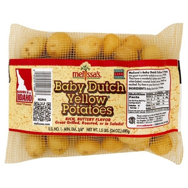 slide 1 of 1, Melissa's Baby Dutch Yellow Potatoes, Bag, 24 oz