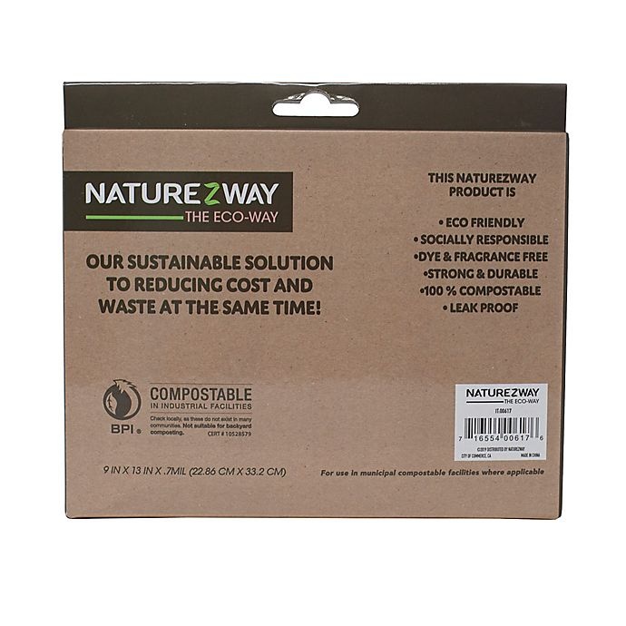 slide 2 of 3, NaturEZway Compostable Pet Waste Bags, 120 ct