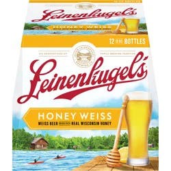 Leinenkugel's Honey Weiss Craft Beer, 4.9% ABV, is a pale gold beer that blends the traditional taste of an American Weiss beer with sweet tones of real honey. If you're looking for a perfect, refreshing drink for a warm day, grab a 12-pack of this award.