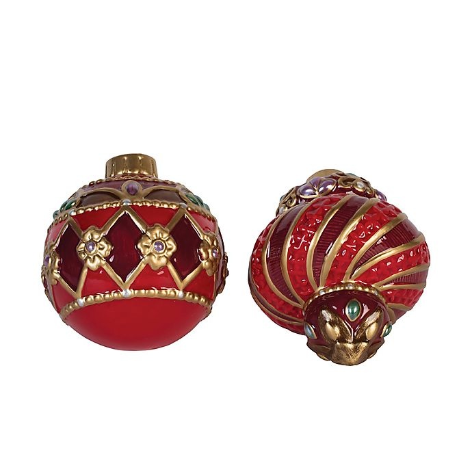 slide 2 of 2, Fitz and Floyd Renaissance Holiday Salt and Pepper Set, 1 ct