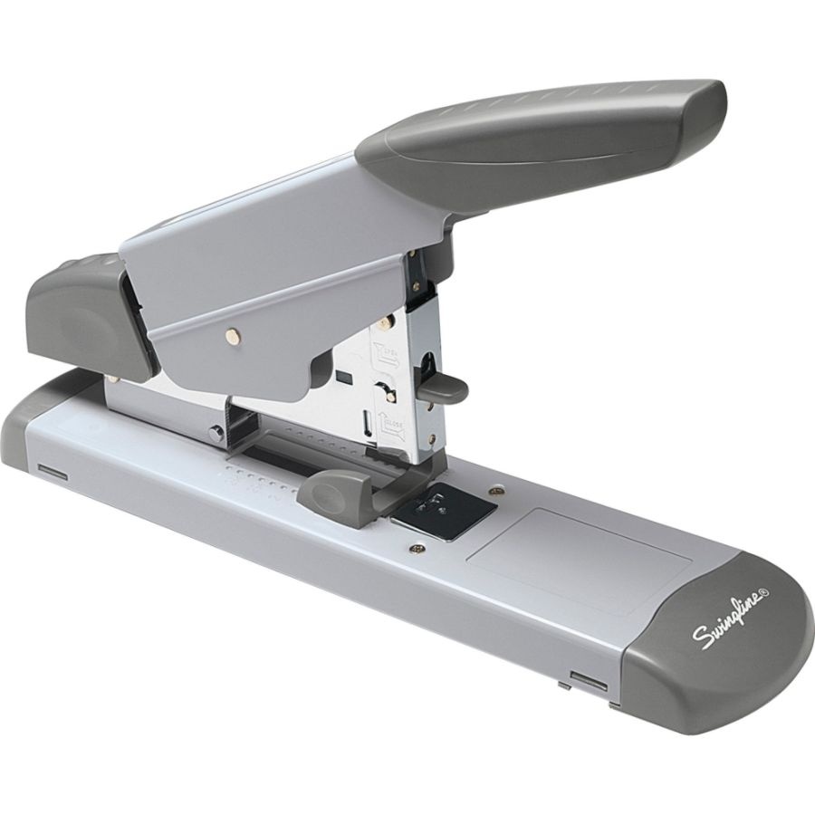 slide 2 of 2, Swingline Deluxe Heavy-Duty Stapler Capacity, Platinum, 1 ct