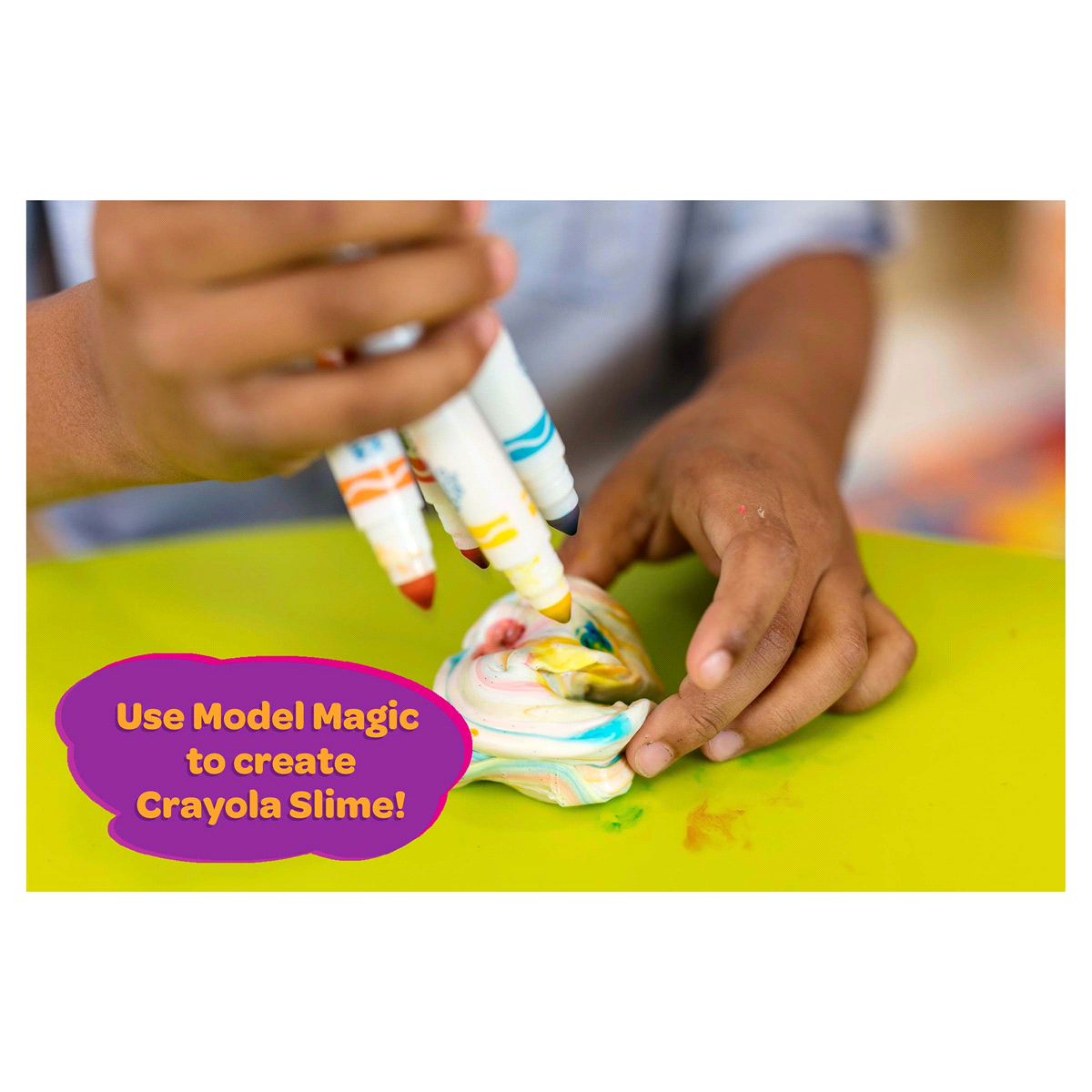 slide 3 of 8, Crayola Model Magic Modeling Compound White, 32 oz