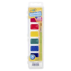 Crayola Watercolor Paints With Brush Washable