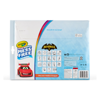 slide 4 of 9, Crayola Color Wonder Batwheels Foldalope, 1 ct