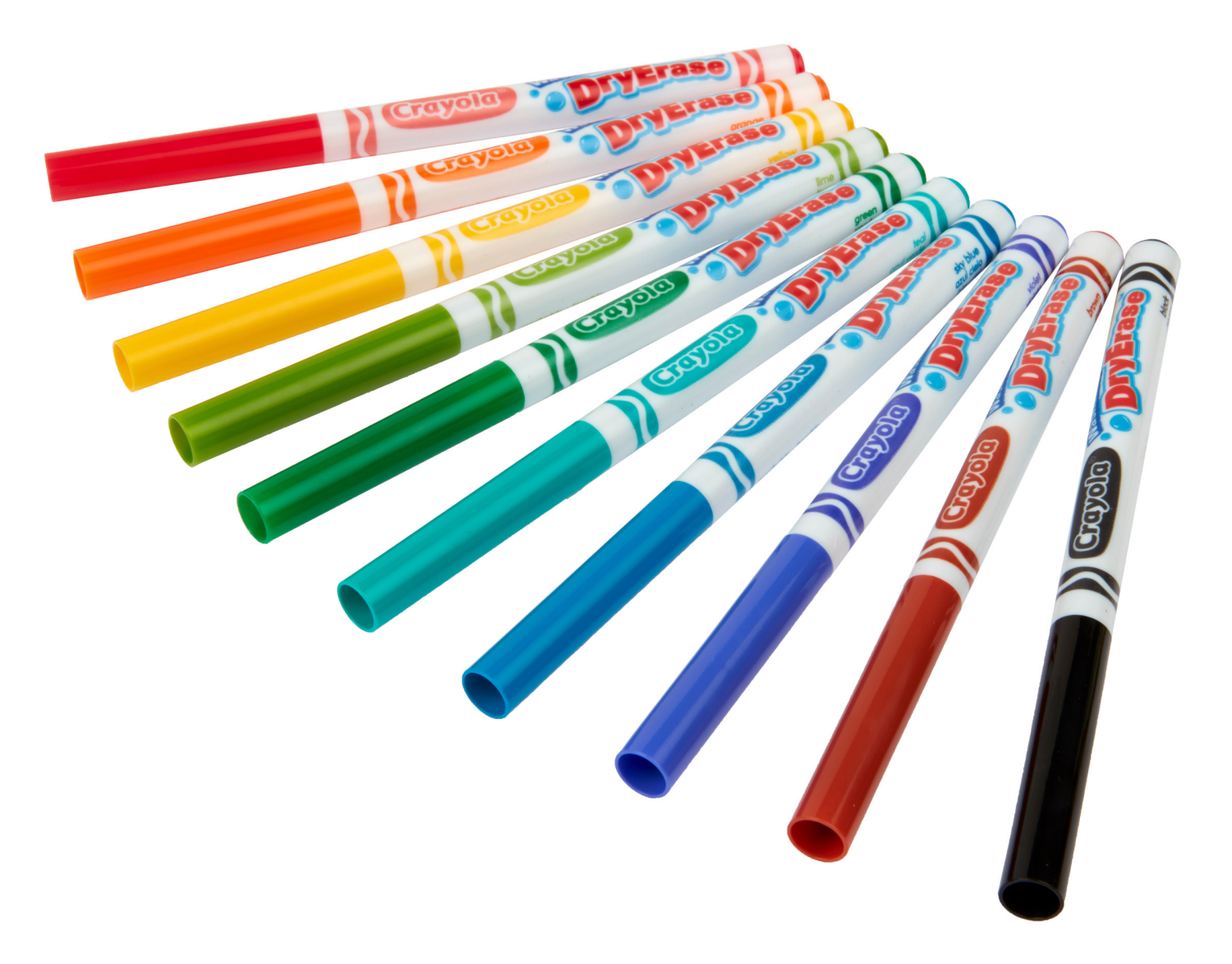 slide 2 of 2, Crayola 10ct Dry Erase Slim Washable Marker, 10 ct