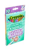 slide 14 of 25, Crayola Colors of Kindness Fine Tip Markers, Assorted Colors, 10 ct