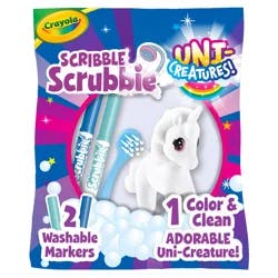 Crayola 1ct Scribble Scrubbie Pets, Uni-Creatures