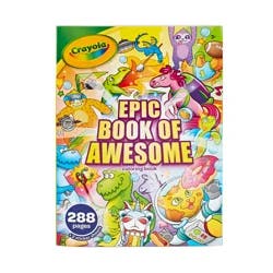 Crayola All-in-One Epic Book Of Awesome Animal Coloring Book