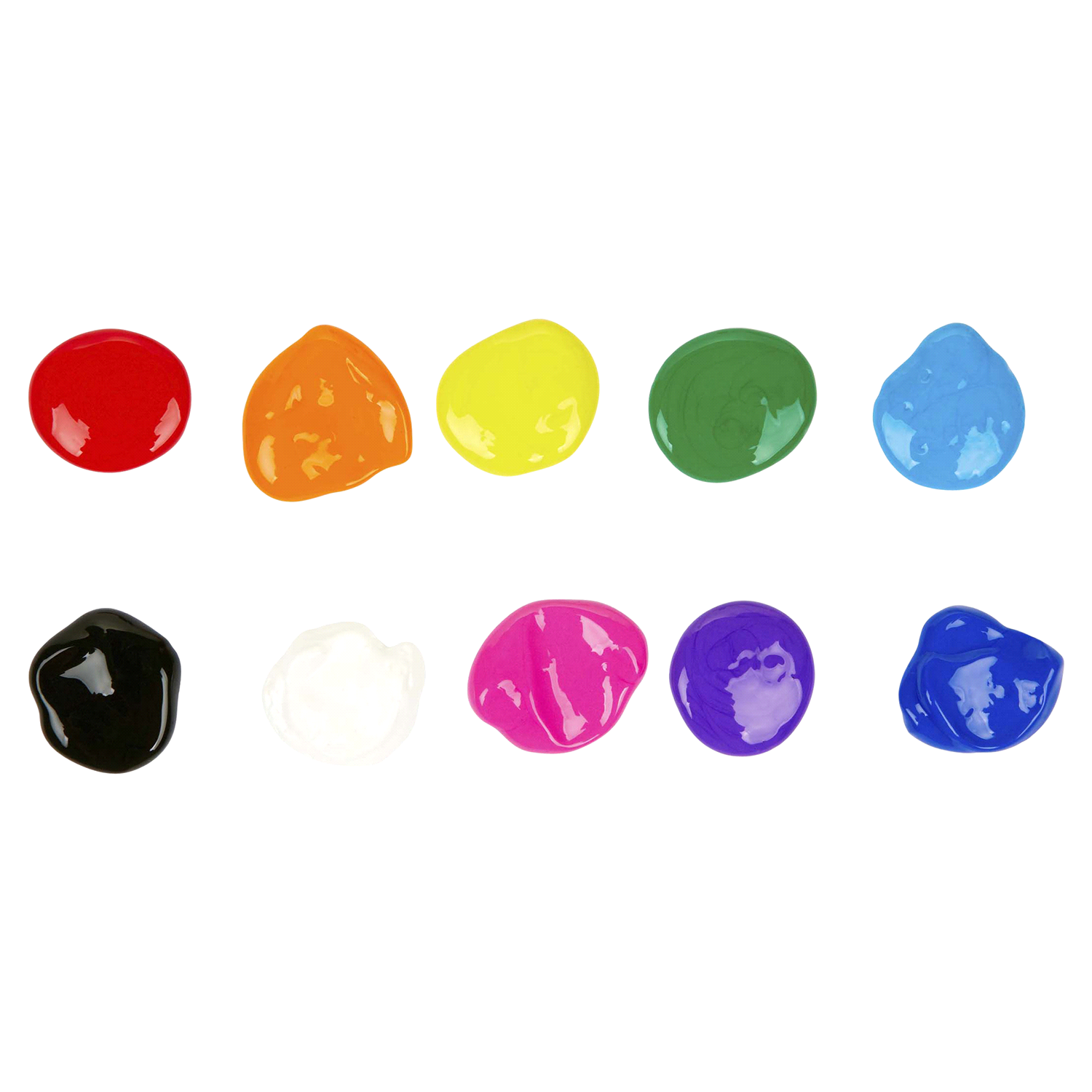 slide 3 of 3, Crayola Kids' Paint Washable Classic Colors, 10 ct; 2 oz