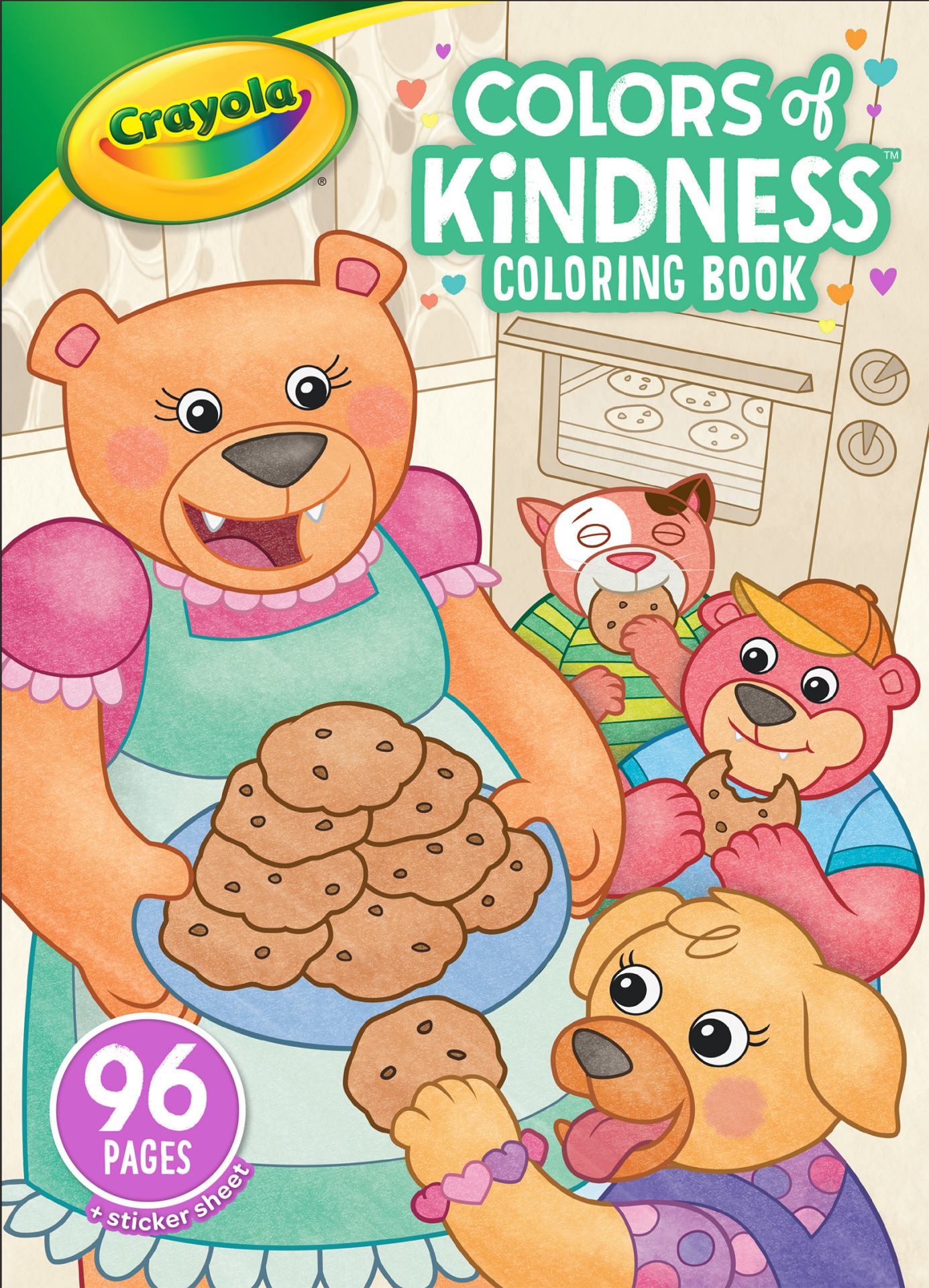 slide 1 of 1, Crayola Colors Of Kindness Coloring Book, 1 ct