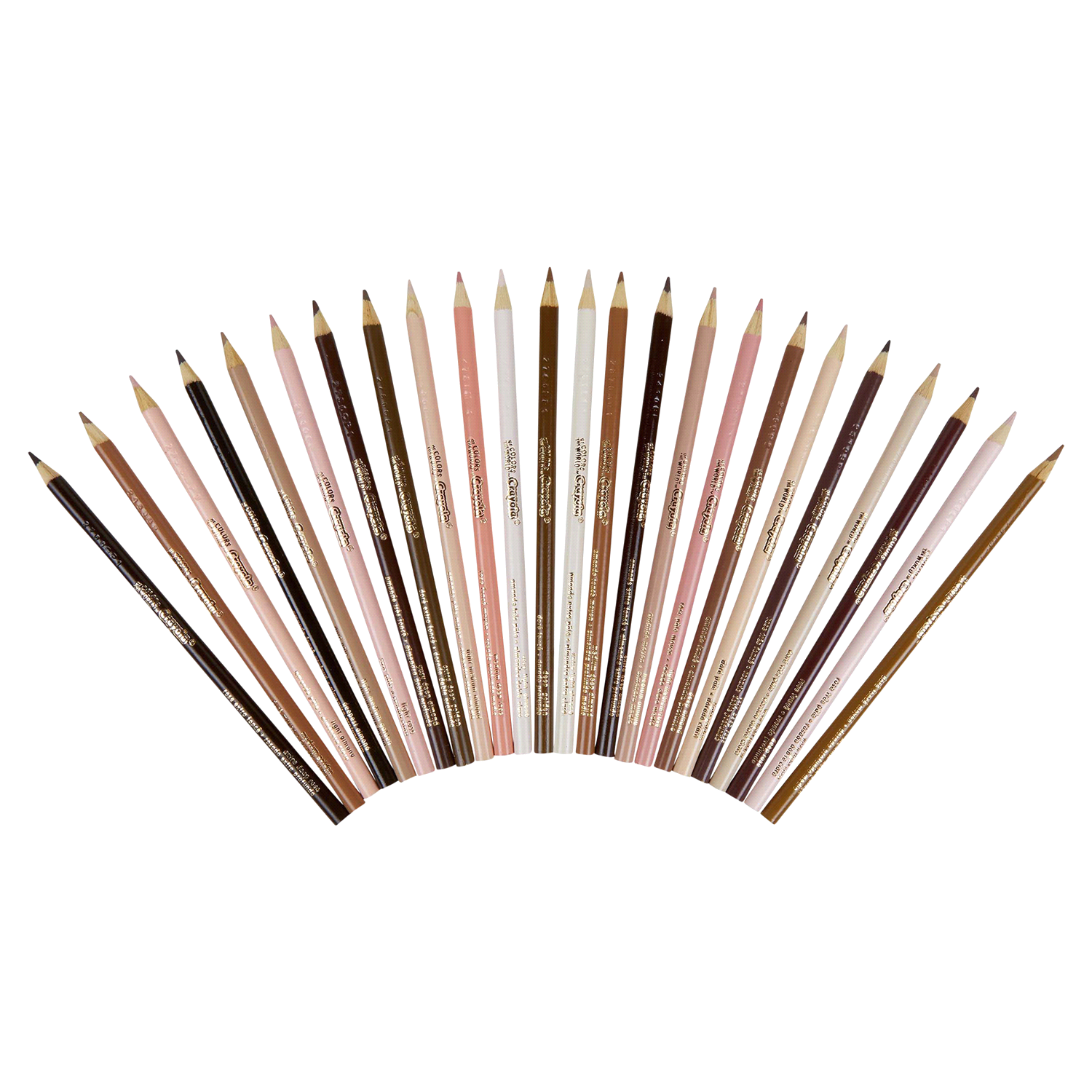 slide 4 of 5, Crayola Colors Of The World Skin Tone Colored Pencils, 24 ct