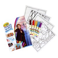 slide 6 of 13, Crayola Frozen Coloring Book and Markers, 1 ct