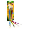 slide 2 of 9, Crayola Flat Big Paintbrush Set, 4 ct