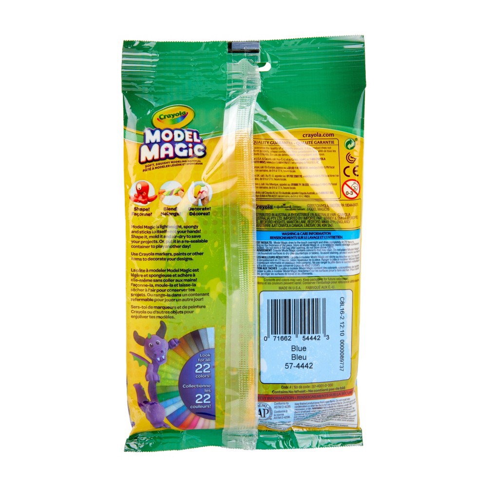 slide 3 of 4, Crayola Model Magic Modeling Material - Blue, 4 oz