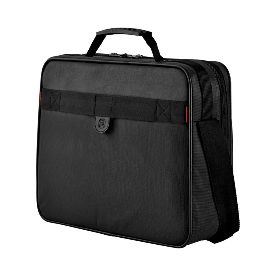 slide 3 of 5, SwissGear Insight Single Gusset Computer Case, Gray, 1 ct