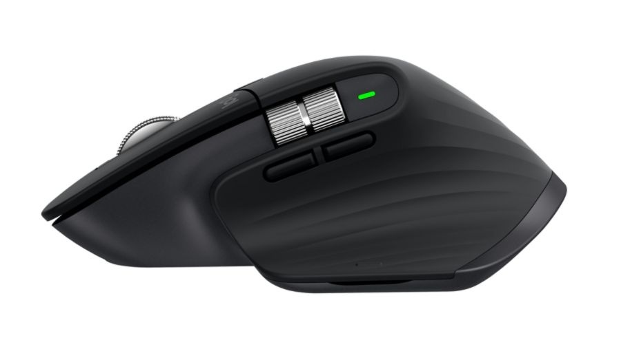 slide 6 of 6, Logitech Mx Master 3 Advanced Wireless Laser Mouse, Black, 910-005647, 1 ct