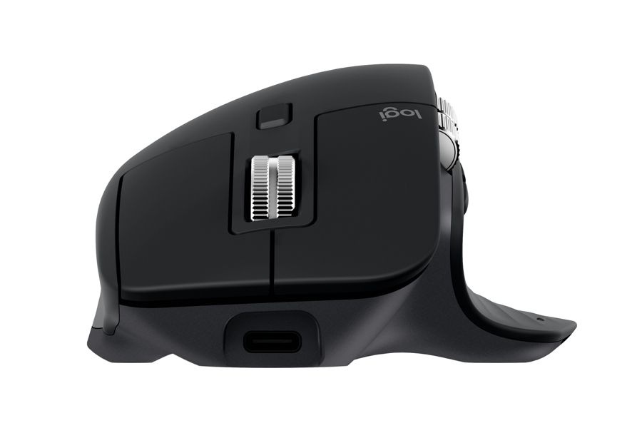 slide 2 of 6, Logitech Mx Master 3 Advanced Wireless Laser Mouse, Black, 910-005647, 1 ct