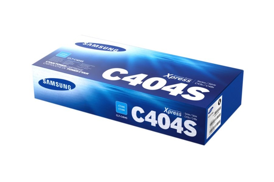 slide 2 of 4, Samsung Clt-C404S/Xaa Cyan Toner Cartridge, 1 ct