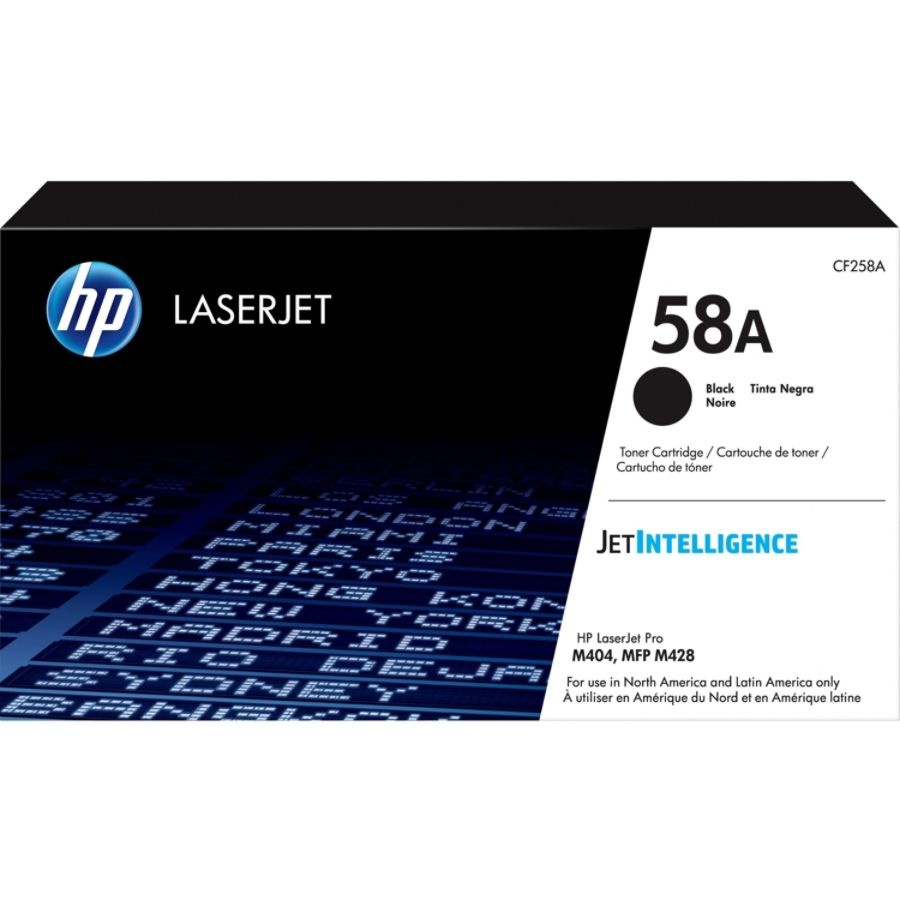 slide 2 of 2, HP Laserjet 58A Black Toner Cartridge (Cf258A), 1 ct