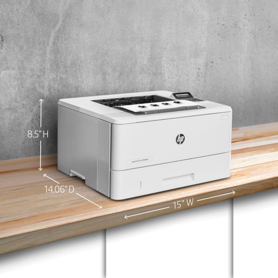 slide 9 of 10, HP Laserjet Pro M404N Monochrome Laser Printer, W1A52A#Bgj, 1 ct