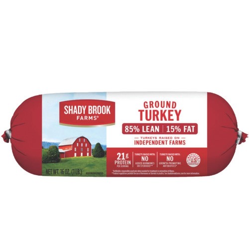 slide 1 of 1, Shady Brook Farms® fresh ground turkey, 85% lean, 16 oz