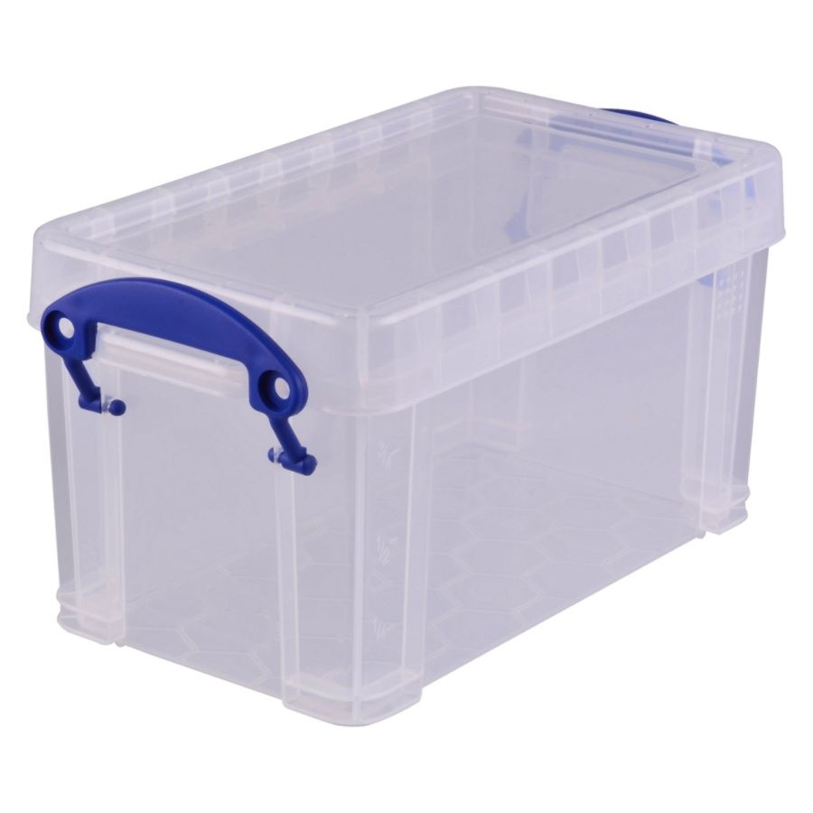 Really Useful Boxes 16 Plastic Storage Containers with Lids