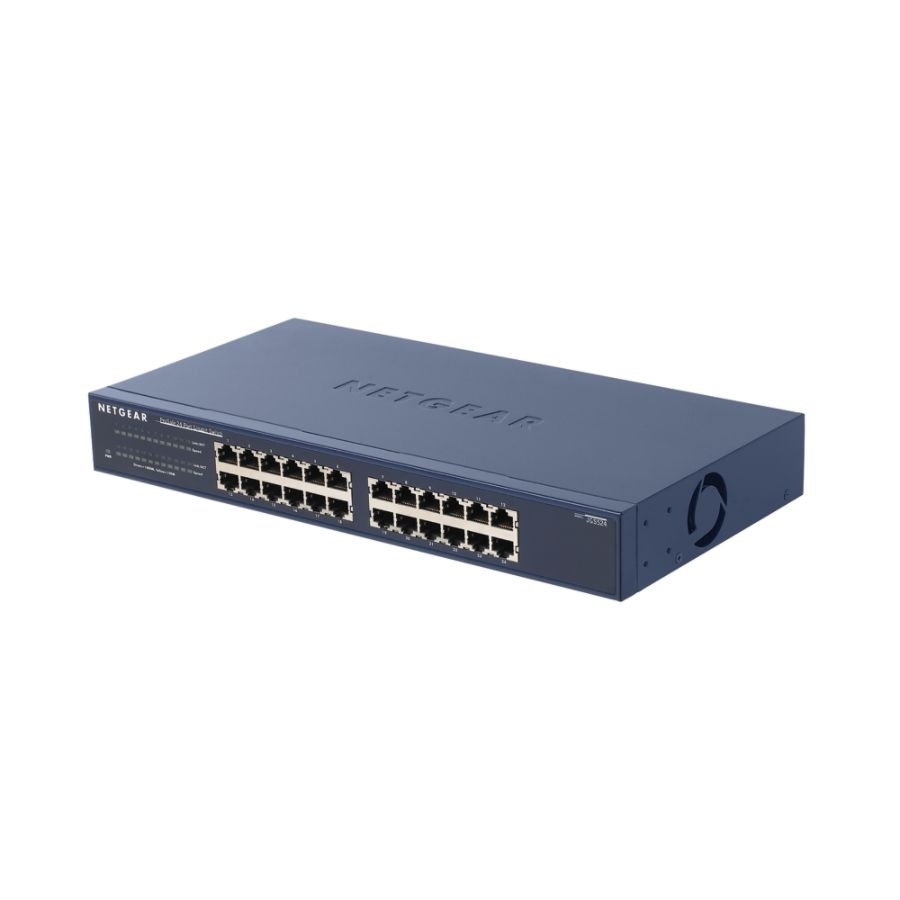 slide 2 of 4, NETGEAR Prosafe Plus 24-Port Gigabit Ethernet Switch, 1 ct