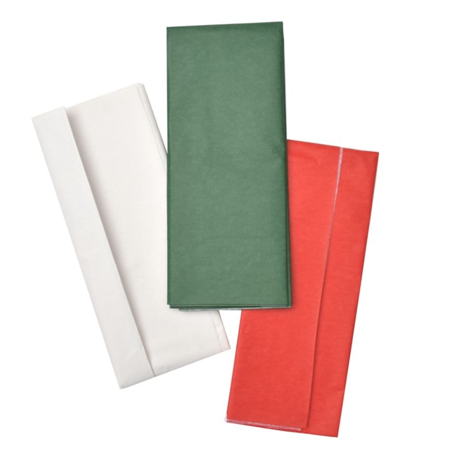 slide 2 of 3, Gartner Studios Seasonal Tissue Paper, 25'' X 20'', Multicolor Holiday, Pack Of 6 Sheets, 6 ct