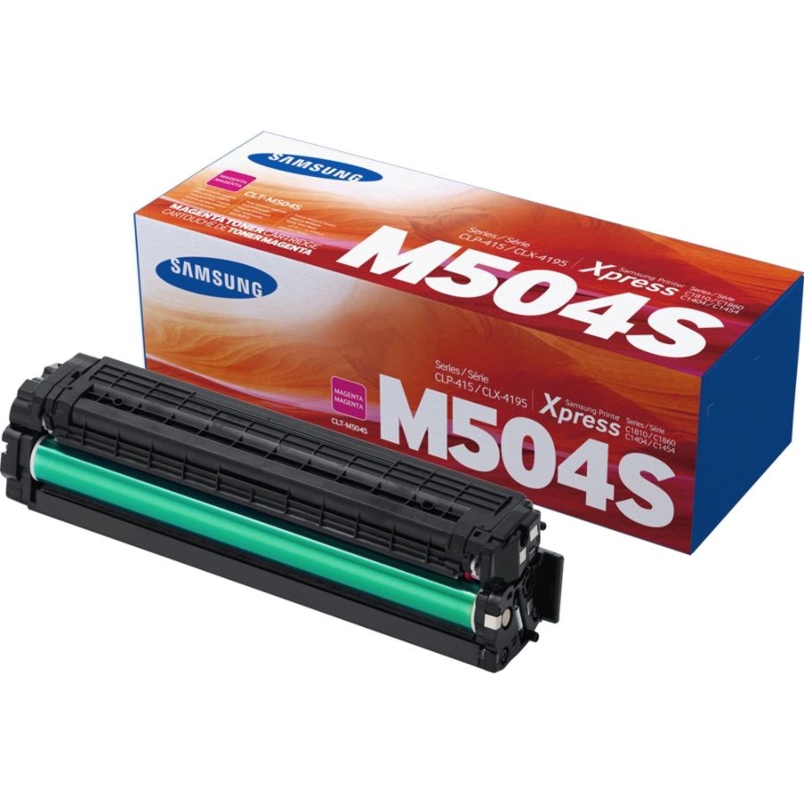 slide 3 of 3, Samsung M504 (Clt-M504S) Magenta Toner Cartridge, 1 ct