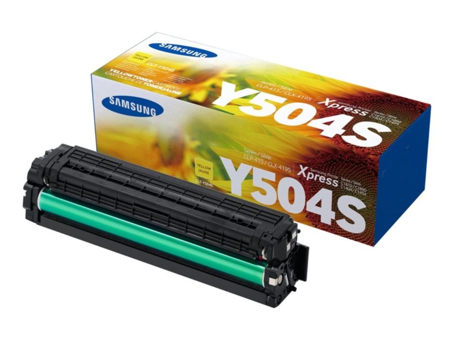 slide 3 of 3, Samsung Y504 (Clt-Y504S) Yellow Toner Cartridge, 1 ct