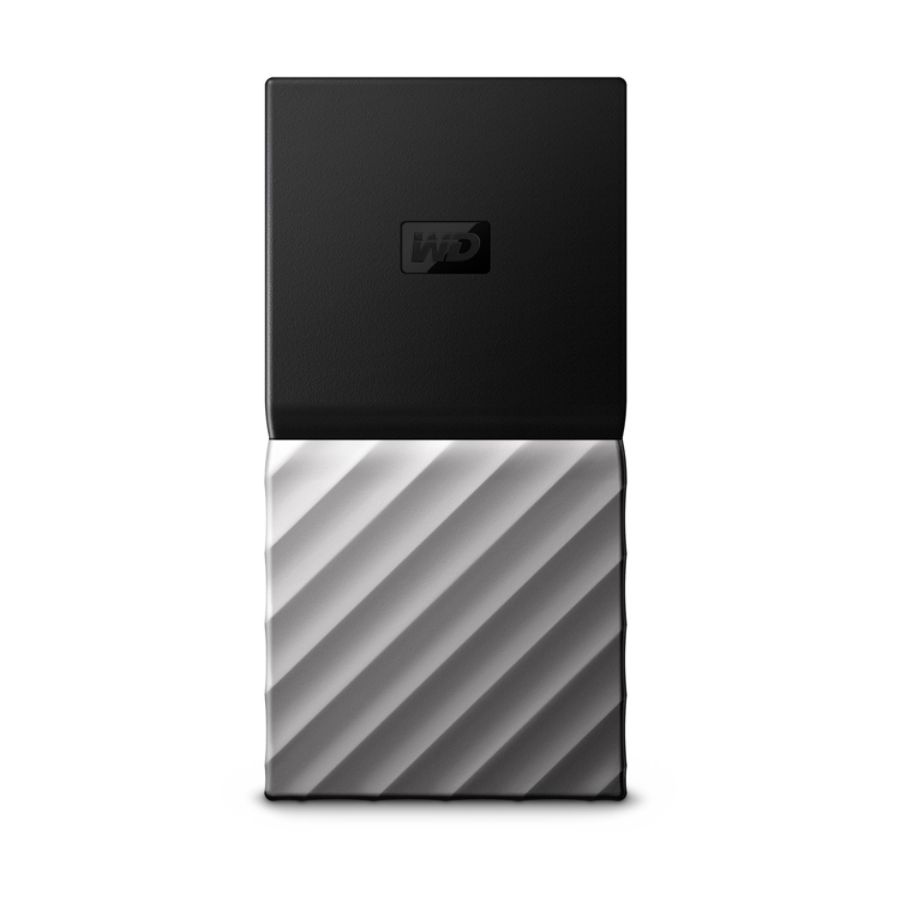 slide 5 of 6, Western Digital My Passport 256Gb Portable External Solid State Drive, Wdbkvx2560Psl-Wesn, Black/Gun Metal, 1 ct