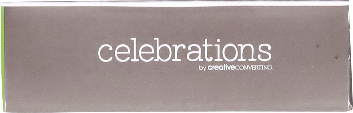 slide 6 of 12, Celebrations Flexible Plastic Straws, 50 ct