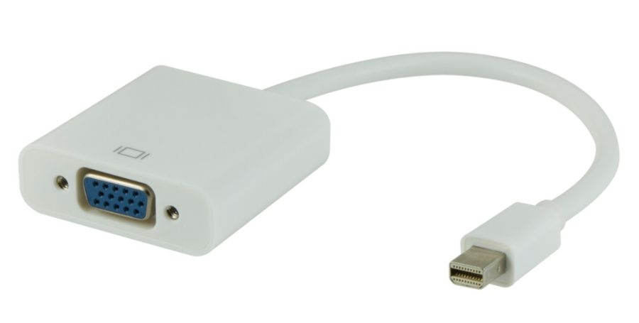 slide 2 of 3, Ativa Mini Display Port Male To Vga Female Pigtail, White, 27522, 1 ct