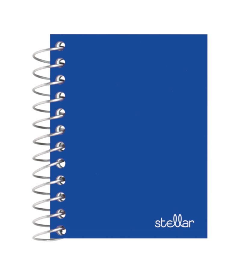 slide 5 of 5, Office Depot Brand Mini Stellar Spiral Poly Notebook, 2 1/2'' X 4'', College Ruled, 300 Pages (150 Sheets), Assorted Colors, 150 ct