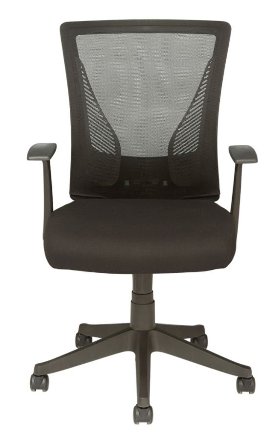 slide 3 of 9, Brenton Studio Radley Mid-Back Task Chair, Black, 1 ct