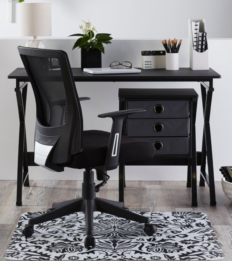 slide 8 of 9, Brenton Studio Radley Mid-Back Task Chair, Black, 1 ct