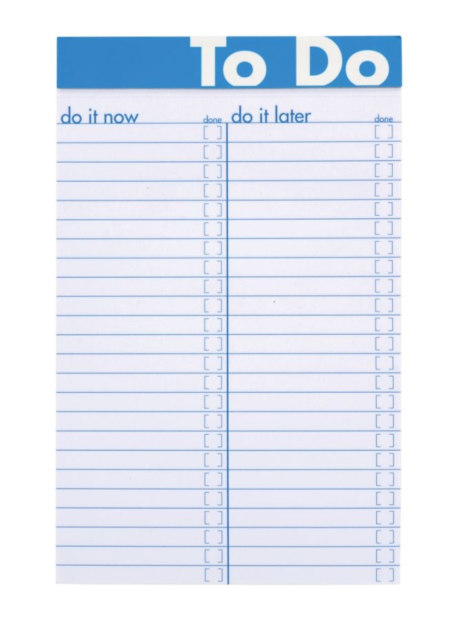 slide 2 of 3, Office Depot Brand Junior Legal To-Do Pad, 5'' X 8'', Specialty Ruled, 100 Pages (50 Sheets), Assorted Colors, 50 ct