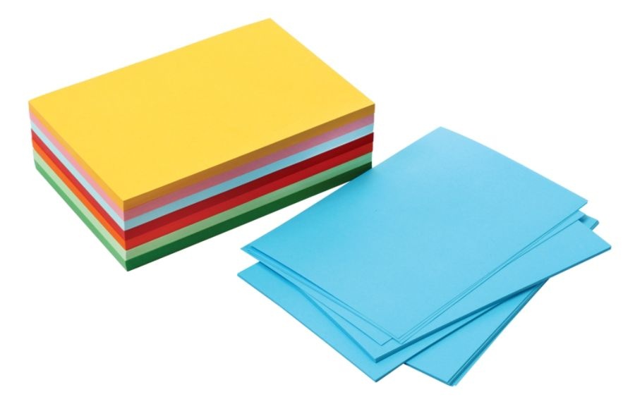 slide 4 of 8, Office Depot Brand Fluorescent Memo Sheets, 4'' X 6'', Assorted Colors, 500 Sheets, 500 ct