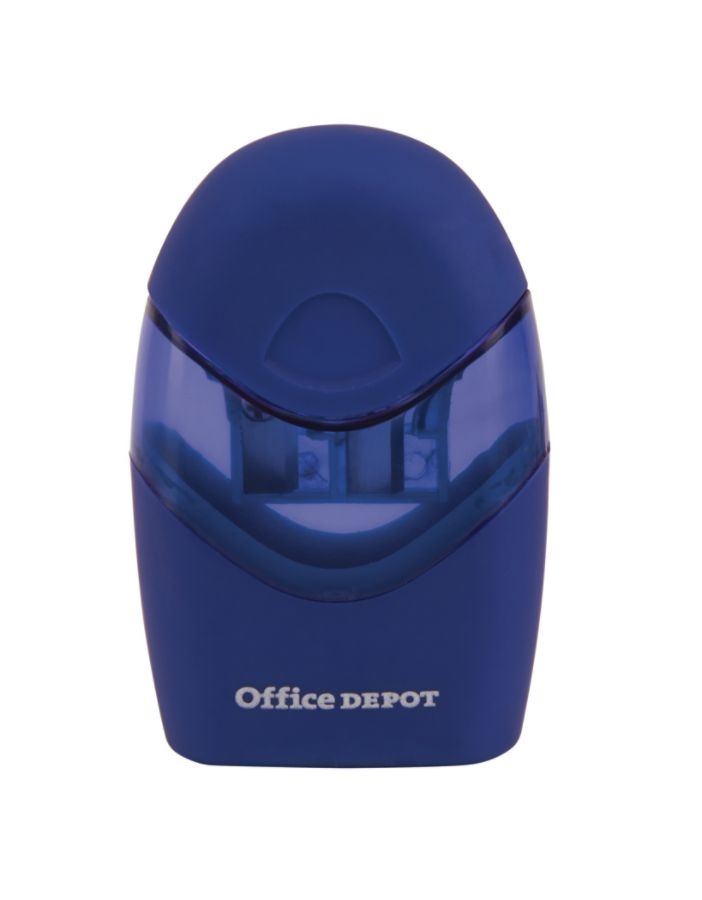 slide 3 of 5, Office Depot Brand Double-Hole Manual Pencil Sharpener, Assorted Colors, 1 ct